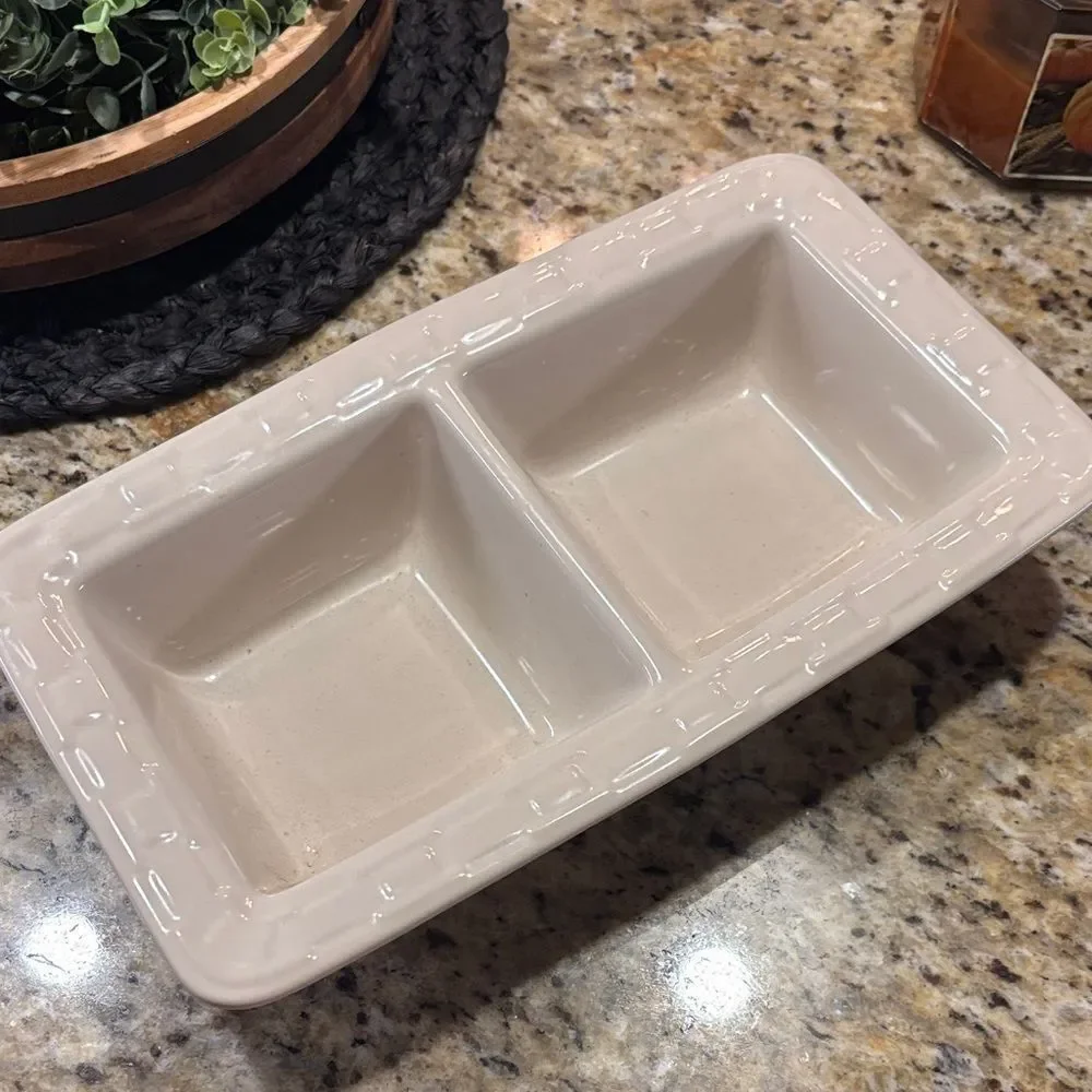 Longaberger stylish cream